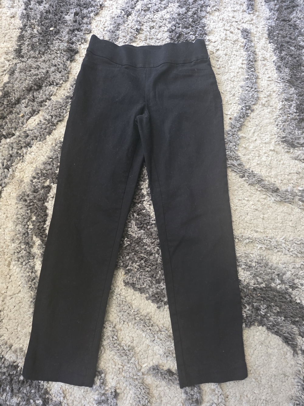 St. John's Bay Black Straight-Leg Pants